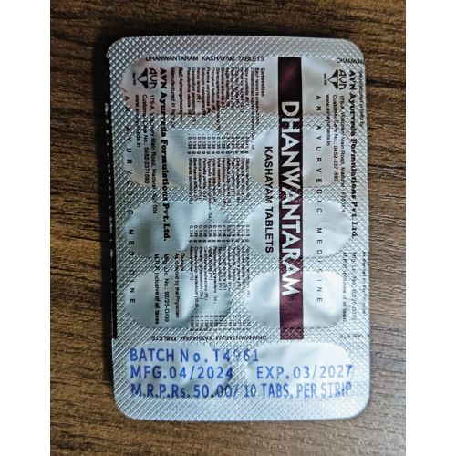 Dhanwantaram Kashaya Tablets