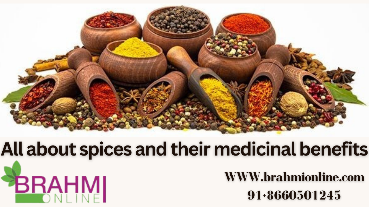 All about spices and their medicinal benefits